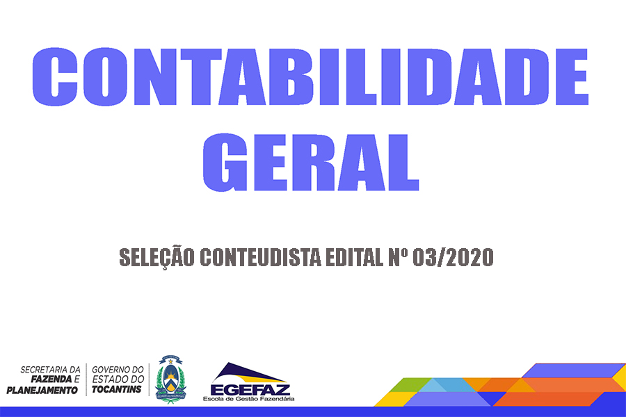 EDITAL DE SELEÇÃO DE CONTEUDISTA - EGEFAZ Nº 03/2020